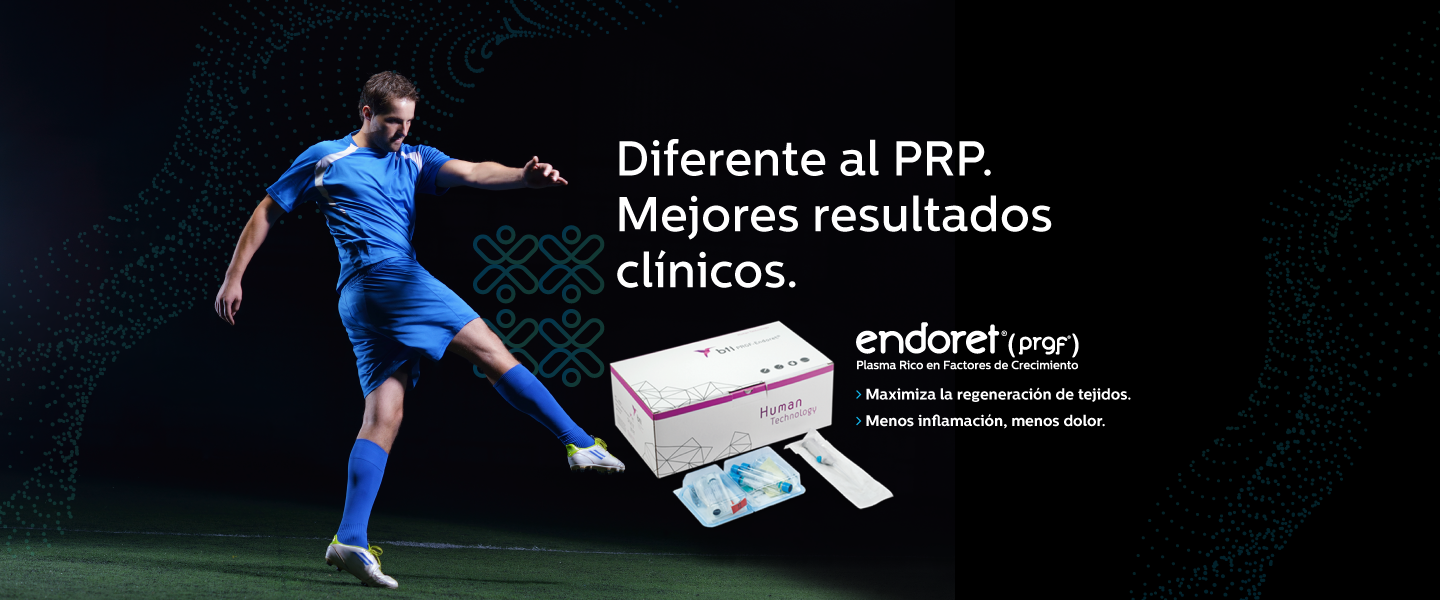 Endoret. Diferente al PRP. Mejores resultados clínicos